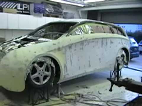 Alpine Imprint RLS Mercedes Custom  Car  Build  Part 3 YouTube