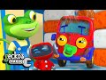 Muddy Baby Truck's Carwash Bath Time!｜BRAND NEW Gecko's Garage｜Funny Cartoon For Kids｜Baby Robots
