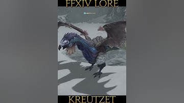 FFXIV Lore: The Hunt! - Kreutzet the Archaeornis!  #ff14 #gaming #ffxiv #dragon #ffxivlore #ffxivarr