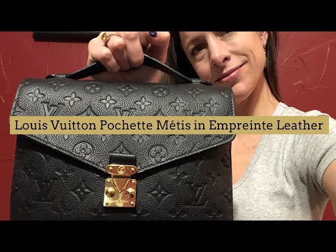 Louis Vuitton Metis Pochette Empreinte Leather Bag