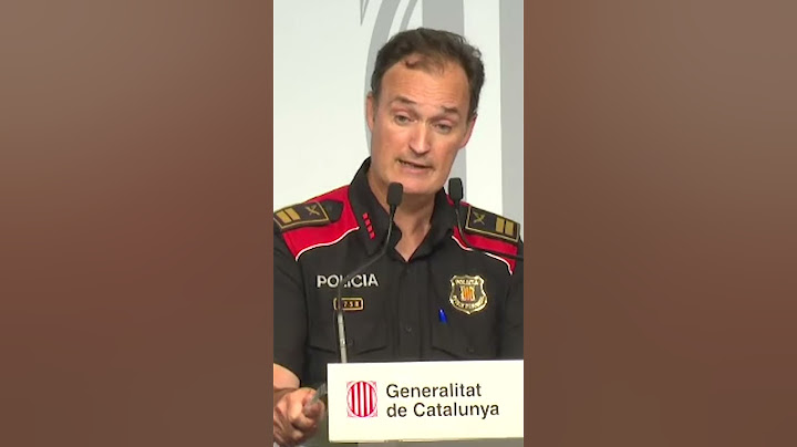 El jefe de los #Mossos: "No descartamos más detenciones" #puigdemont #catalunya #política