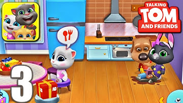 My Talking Tom Friends - Gameplay Walkthrough PART 3 (iOS Android)