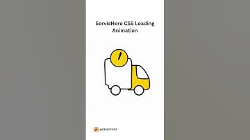 ServisHero CSS Loading Animation || #animation #css #threejs #coding #developer #loadinganimation