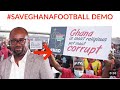 Save ghana football  demo against gfa poor state of aliu mahama stadium in tamale  black stars