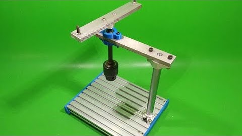 DIY Tapping Machine Homemade Hand Tool Metal CNC Bearing Aluminium Alloy 2