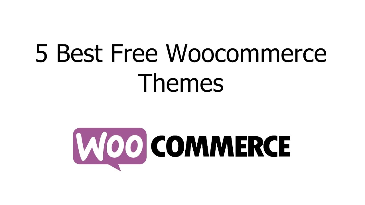 5 best free responsive woocommerce wordpress themes - YouTube