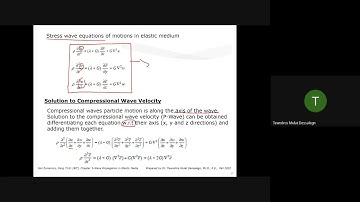 10 - Soil Dynamics - Chapter 3 - Wave Propagation in Elastic Media - Part 2 of 3