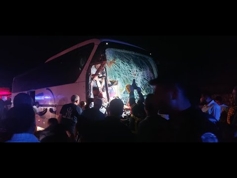 İZMİR’DEN ÇORUM’A GELEN YOLCU OTOBÜSÜ KAZA YAPTI, 15 YARALI