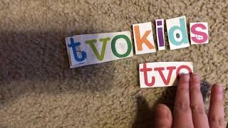 Tvokids Logo Bloopers 4 Part 8 Blue T Is Alive?