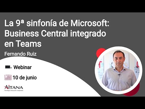 La 9ª sinfonía de Microsoft  Business Central integrado en Teams