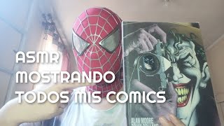 ASMR MOSTRANDO TODOS MIS COMICS