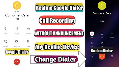 Realme Old Dialer App | Install Realme Old Dialer App | Call Recording Without Announcement