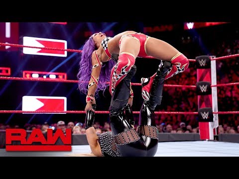 Sasha Banks vs. Natalya: Raw, March 25, 2019