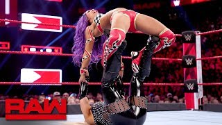 Sasha Banks vs. Natalya: Raw, March 25, 2019