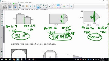 ACT 6.5 Notes: Area and Perimeter of Composite Shapes