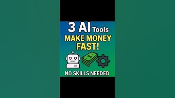 3 AI Tools to Make MoneyFast (No Experience Needed)