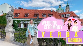 Wedding in Prague - VRTBA GARDEN (Vrtbovská zahrada) - REVIEW (rental fee, opening time, etc)