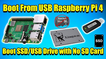 How To Boot From USB Raspberry Pi 4! NO SD CARD! Boot from SSD,USB Drive