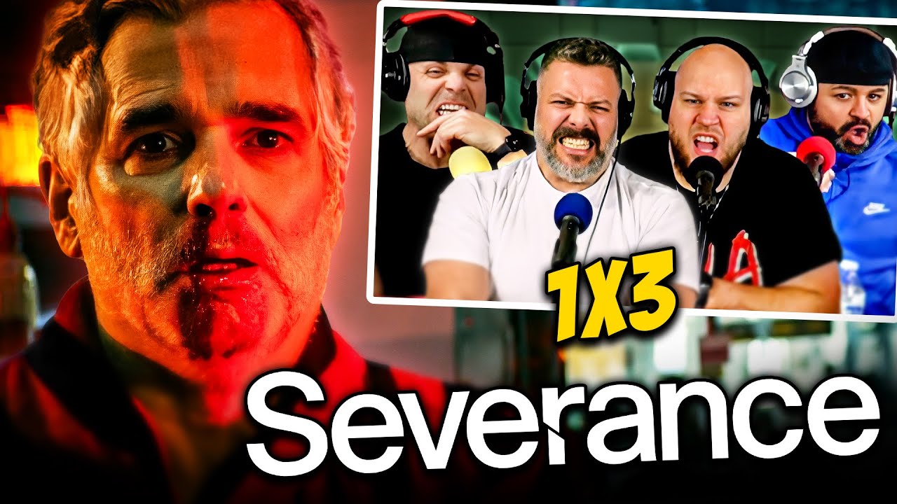 First time watching Severance season 1 episode 3 reaction