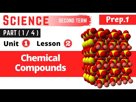 Science | Prep.1 | Chemical compounds | Part (1-4) | Unit One | Lesson Two