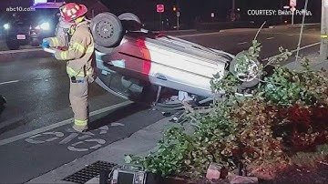 Rancho Cordova residents concerned over dangerous intersection after car crashes into front yard