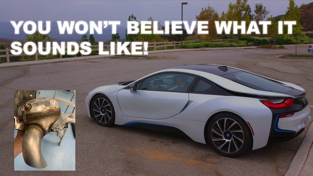 The Artificial Sound of the BMW i8 Active Sound System Sounds As Weird As  You Think It Does 