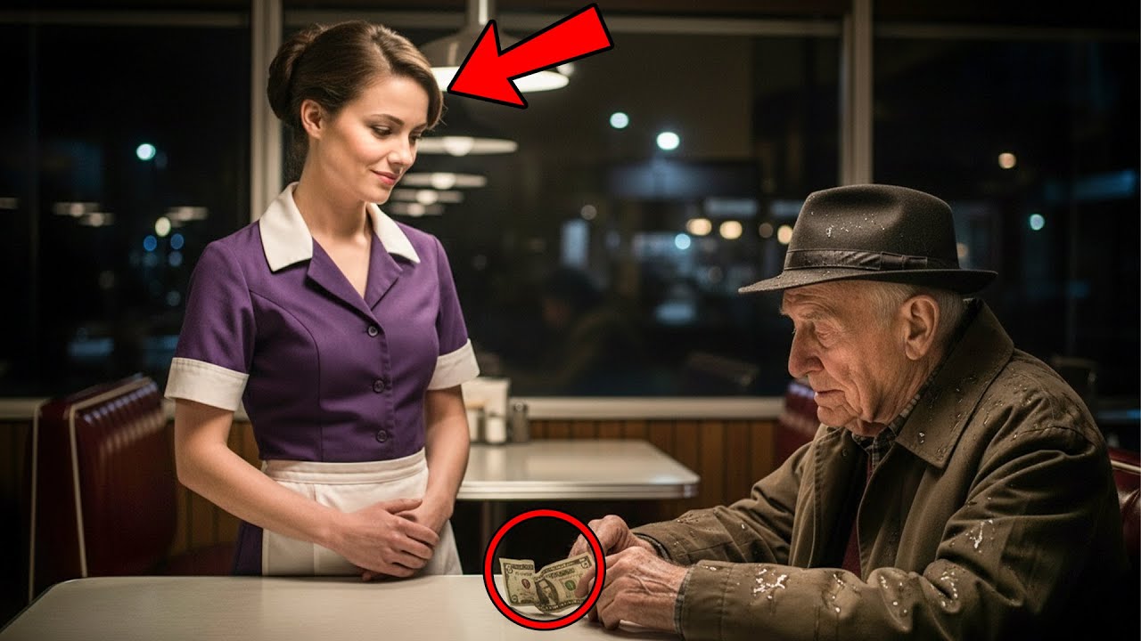 He Tipped the Waitress $5 to Test Her — Her Answer Made the Billionaire Rewrite His Will