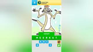 Draw Something / event Jungle Safari 1-20 gold level