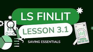 Lesson 3.1 - Saving Essentials