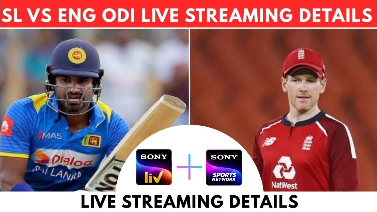 SL vs ENG ODI Live Streaming Details | Where to Watch Sri lanka vs England Live on TV & OTT?
