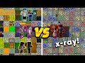 4 DRUŻYNY vs X-RAY! - BLOCKED IN COMBAT w MINECRAFT