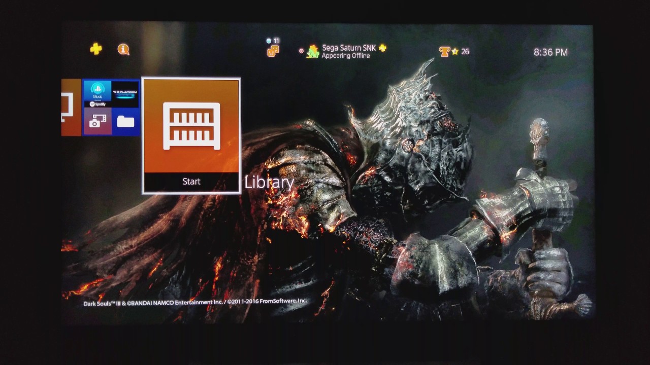 Dark Souls Iii 3 Fire Fades Dynamic Playstation 4 Ps4 Theme