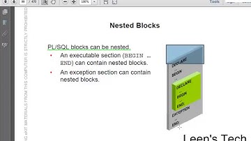 Beginner to Expert PL/SQL 11g Tutorial in Bangla: Fundamentals Lesson#3 Part#2 |Nested Blocks