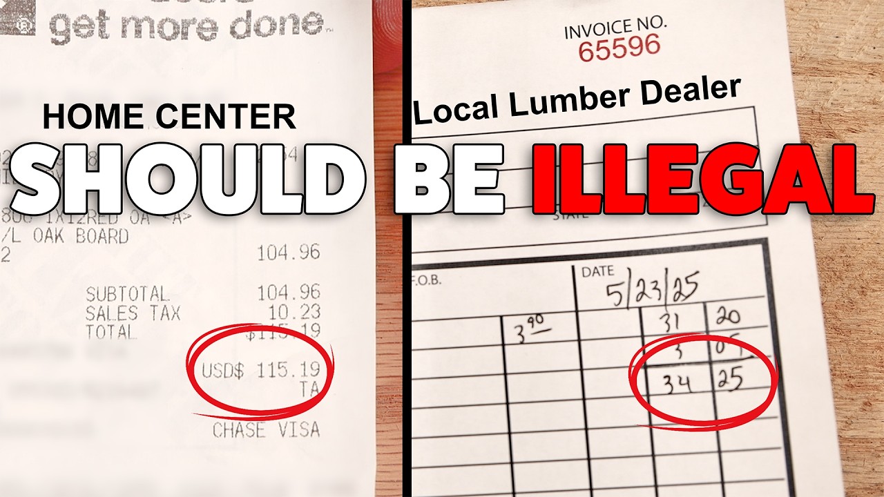 How to save THOUSANDS on lumber for your projects