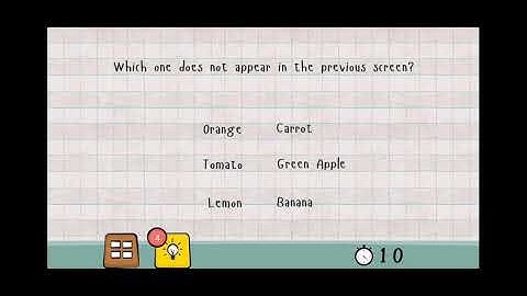 Logic Master 1 - Mind Twist Level 70 Solution | Which one does not appear in the previous screen?