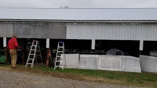 Preserving the wood on our 50+ year old hay barn. by Long Farms 79 views 2 months ago 6 minutes, 7 seconds