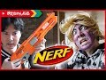 全編寸劇！アルファホークでゾンビを倒す！【NERF】ACCUSTRIKE ALPHAHAWK / 今日のマーティ君 #52 | まえちゃんねる