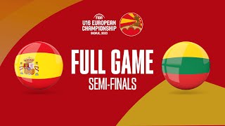 SEMI-FINALS: Spain v Lithuania | Full Basketball Game