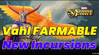 VAHL IS FARMABLE! INCURSION CAMPAIGN UPDATES! MYSTIC & TECH REQUIRED | MARVEL Strike Force - F2P