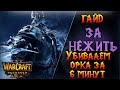 Как выиграть орка за 6 минут ? \\ Warcraft 3 Reforged - Гайд за Нежить