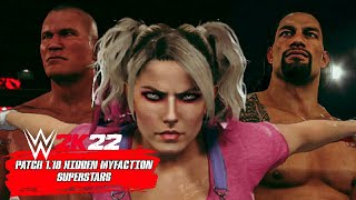 WWE 2K22 (Patch 1.18): The Latest Hidden MyFaction Models Entrances l Xbox Series S
