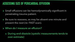 Alberta Ccus Rounds Size Of Pericardial Effusions