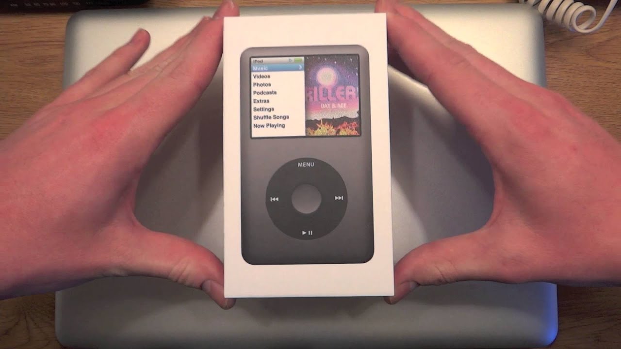 iPod Classic 7G 160GB Black (Unboxing)