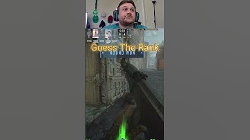 Guess The Rank!