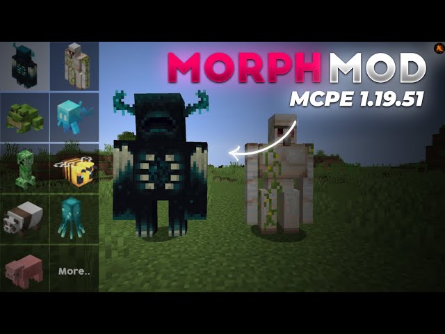 How To Download Morph Mod in Minecraft PE 1.20