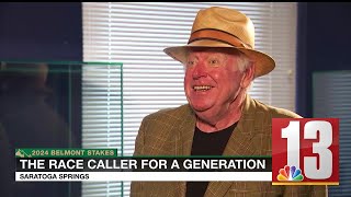 Retired Saratoga, Belmont race caller Tom Durkin content to watch without stress