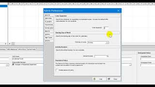 7.  Admin   User  Preferences & Categories