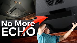 Home Theater Sound Treatment  NO MORE ECHO with GIK Acoustics