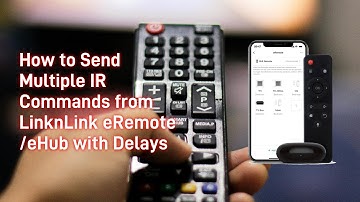 How to Send Multiple IR Commands from LinknLink eRemote/eHub with Delays and Use Them in Routines