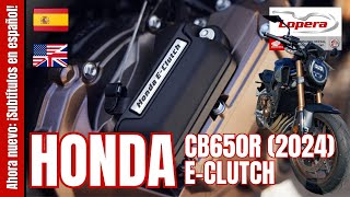 Honda CB650R E-Clutch (2024) | Test Ride, Review, Walkaround, Soundcheck | VLOG 404 screenshot 5